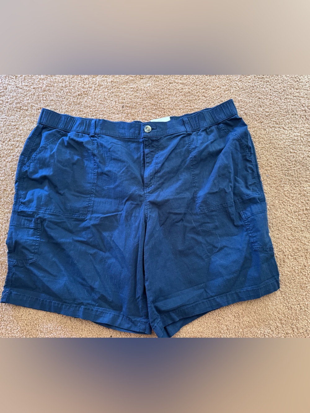Sonoma Navy Blue Cargo Shorts for Women